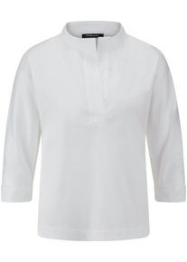 Peter Hahn - Bluse mit Stehkragen, weiss, Gr. 40, Baumwolle