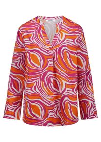 Peter Hahn - Long-Bluse mit 3/4-Arm, multicolor, Gr. 40, Viskose