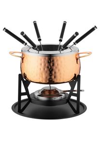 M&auml;ser M&auml;ser , Schwarz, Kupferfarben , Metall , 25x19.5x23 cm , Spritzschutz , K&uuml;che, K&uuml;chenelektroger&auml;te, Tischgrills & Fondue, Fondue