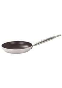 M&Ouml;BELIX M&ouml;belix , Schwarz, Silberfarben , Metall , rund , 7 cm , antihaftbeschichtet , Kochen & Essen, Pfannen, Bratpfannen