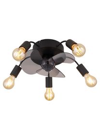 Globo , Metall , 15 cm , CE , Fernbedienung, Sommerbetrieb, Winterbetrieb , Elektroger&auml;te, Heiz- & K&uuml;hlger&auml;te, K&uuml;hlen, Deckenventilatoren