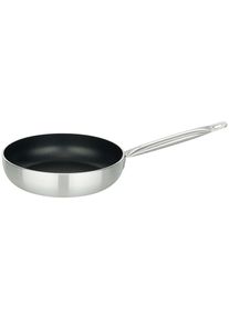 M&Ouml;BELIX M&ouml;belix , Schwarz, Silberfarben , Metall , rund , 7 cm , antihaftbeschichtet ,