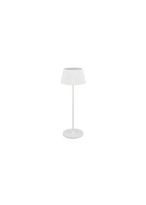 M&Ouml;BELIX M&ouml;belix , Wei&szlig; , Metall , 39.1 cm , Touch (on/off) ,