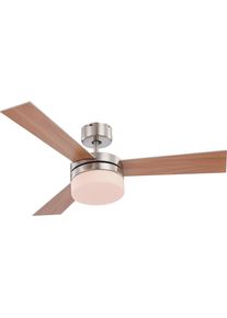 Globo , Metall, Glas , 30.5 cm , Fernbedienung , Elektroger&auml;te, Heiz- & K&uuml;hlger&auml;te, K&uuml;hlen, Deckenventilatoren