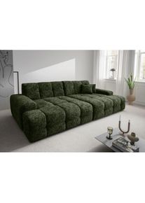 Livetastic , Waldgr&uuml;n , Textil , Uni , F&uuml;llung: Schaumstoff , 304x87x155 cm , Made in EU , Typenauswahl , Wohnzimmer, Sofas & Couches, Sofas, Big Sofas