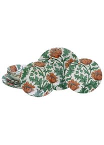 Creatable , Mehrfarbig , Keramik , stapelbar , Kochen & Essen, Geschirr, Geschirrsets, Tafelservices