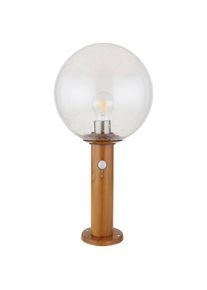 Globo , Klar , Glas , 50 cm , Bewegungsmelder , Beleuchtung, Au&szlig;enleuchten