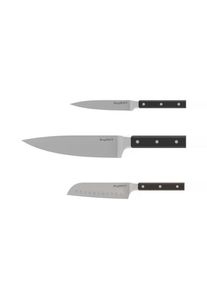 BergHOFF , Schwarz , Metall , 13.5x3.7x39.70 cm , ergonomischer Griff , Kochen & Essen, K&uuml;chenutensilien, K&uuml;chenmesser & Messerbl&ouml;cke