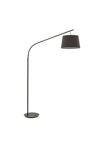Ideal Lux , Schwarz , Textil , 40x197x118 cm , Beleuchtung, Innenleuchten, Stehleuchten, Bogenlampen