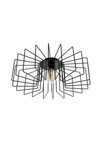 Eglo , Schwarz , Metall , 21.5 cm , Beleuchtung, Innenleuchten, Deckenleuchten