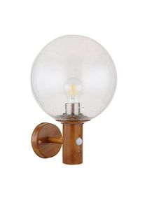 Globo , Klar , Glas , 37 cm , Bewegungsmelder , Beleuchtung, Au&szlig;enleuchten