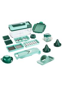 Genius , Dunkelgr&uuml;n , Kunststoff , K&uuml;che, K&uuml;chenelektroger&auml;te, Elektrische K&uuml;chenhelfer, Zerkleinerer