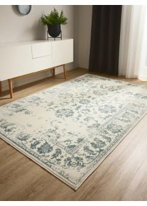 benuta Basic Teppe Suki Cr&egrave;me/Mint 120x170 cm0000 Krem/Mint Vintage