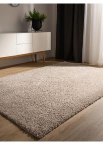 benuta Basic Vaskbart langh&aring;ret teppe Soho Beige 80x150 cm Beige Enfarget
