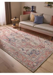 benuta Nest Rug Lorenzo Red 150x230 cm - Modern Vintage Rugs