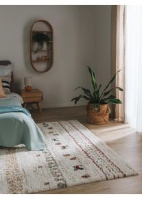 benuta Nest Shaggy Rug Gobi Beige 160x230 cm - Shag Pile Rugs