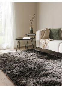 benuta Nest Shaggy Rug Whisper Grey 140x200 cm - Shag Pile Rugs