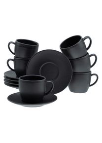 Creatable Tassenset, Keramik, 12-teilig, Geschirr, Tassen, Tassen Sets