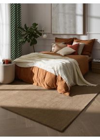 benuta pure Tapis en laine Vera Marron 140x200 cm0000 - Tapis en fibres naturelles