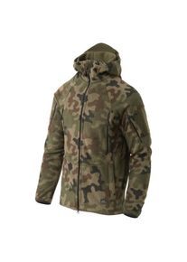 Helikon-Tex bunda Patriot Mk 2 hybrid fleece s kapucňou, woodland - XL