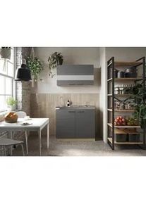 respekta Minik&uuml;che Merle B: ca. 100cm Grau/Eiche