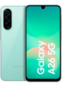 Samsung Smartphone "Galaxy-A26 5G - 128GB", gr&uuml;n (mint), 128 GB, Mobiltelefone, Smartphone, Topseller