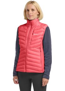 Funktionsweste Jack Wolfskin "ROUTEBURN PRO INS VEST W", Damen, Gr. XS, sunset, coral, Obermaterial: 100% Polyester. Futter: 100% Polyester. F&uuml;llung: 100% Polyester, Westen Funktionsweste