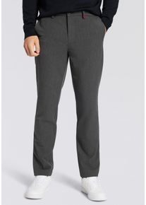Stoffhose MAC "Traveller", Herren, Gr. 31, L&auml;nge 30, beige (grau stone), Web, Obermaterial: 62% Polyester, 33% Viskose, 5% Elasthan, unifarben, slim fit kn&ouml;chellang, Hosen Stoffhose