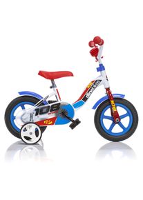 Kinderfahrrad DINO BIKES "10" stabiler Stahl-Rahmen, St&uuml;tzr&auml;der, kindgerecht" Gr. 16, wei&szlig;, Fahrr&auml;der, Kinder, 16cm, 10 Zoll (25,40cm), Kinderfahrrad, mit St&uuml;tzr&auml;dern, Hupe und Schutzblechen