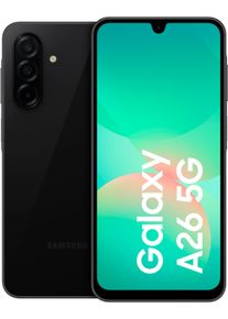 Samsung Smartphone "Galaxy-A26 5G - 128GB", schwarz, 128 GB, Mobiltelefone, Smartphone