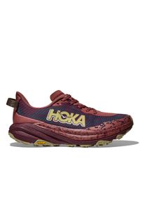 Trailrunningschuh Hoka One One "SPEEDGOAT 6", Damen, Gr. 39, rouge, schwarz cherry, Synthetik, Textil, mehrfarbig, Schuhe Trailrunningschuh, Trail-Running