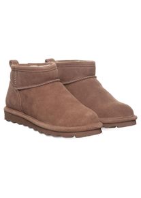 Winterboots Bearpaw "SHORTY", Damen, Gr. 39, braun, Veloursleder, Schuhe Winterboots, Winterstiefel, Schlupfstiefel mit herausnehmbarer Innensohle