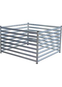 Relaxdays, Komposter + Gartensack, Komposter (1296 l)