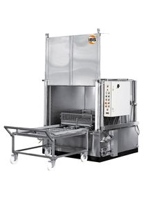 IBS Scherer Onderdelenreiniger WA 190 E, draagvermogen 700 kg, werkblad B x D 1300 x 1300 mm