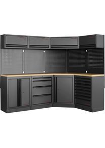 Kraftwerk, Werkstattschrank, Mobilio BLK Kombi Lochwand (222.40 cm, 200 cm)