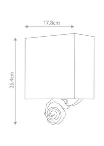 Flambeau, Wandleuchte + Deckenleuchte, Kleine Swirl Wandleuchte