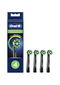 Braun, Zahnb&uuml;rstenkopf, ORAL-B EB 50 BRB-4 black Cross Action refill, Clean Maximize (4 x)