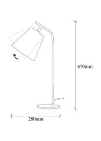 Opviq, Tischlampe, Sophie (E27)