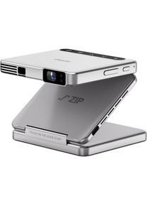 Aurzen Zip Projector (Silver), Beamer, Silber