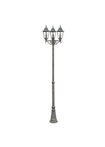 M&Ouml;BELIX M&ouml;belix , Bronzefarben , Metall, Glas , Laterne , 58x220x55 cm , Beleuchtung, Au&szlig;enleuchten