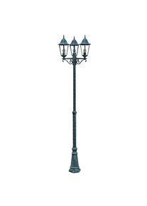M&Ouml;BELIX M&ouml;belix , Dunkelgr&uuml;n , Metall, Glas , Laterne , 58x220x55 cm , Beleuchtung, Au&szlig;enleuchten