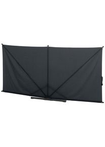 siena GARDEN , Anthrazit , Metall, Textil , 280x150 cm , Freizeit im Garten, Gartenaccessoires, Sichtschutz Balkon & Garten