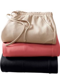 Dames Comfortbroek van vormvast interlock zwart Maat 40