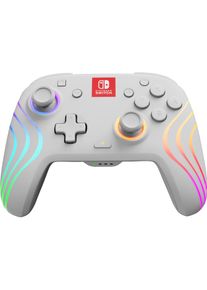pdp Afterglow Wave (Switch, Switch Lite, Switch 2, Switch OLED), Gaming Controller, Weiss