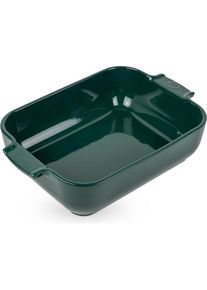 Peugeot Auflaufform rechteckig waldgr&uuml;n 25 cm, Auflaufform, Gr&uuml;n