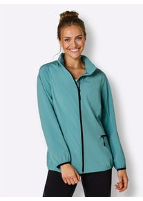 Damen Funktionsjacke mit Bel&uuml;ftungsschlitzen hinten in ozean ,Gr&ouml;&szlig;e 38, Witt, 93% Polyester, 7% Elasthan