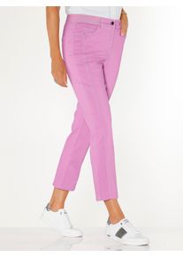 Damen 7/8-Hose in 5-Pocket-Form in orchidee ,Gr&ouml;&szlig;e 24, WITT, 96% Baumwolle, 4% Elasthan