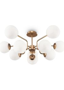 Maytoni, Pendelleuchte, Erich Pendelleuchte, H&auml;ngeleuchte 10x E14 Messing (E14)