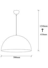 Opviq, Pendelleuchte, Maleah (E27)