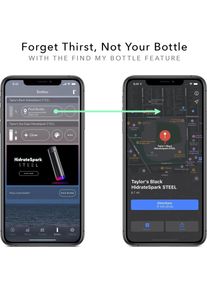HidrateSpark, Trinkflasche + Thermosflasche, (0.60 l)